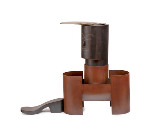 EDUARDO ARROYO (Madrid, 1937-2018), Grazia eminente, Hierro