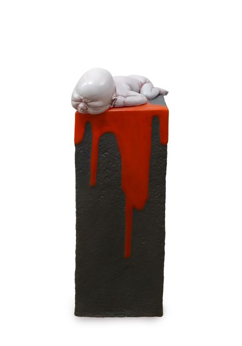 DUYAN (China, 1982), Not born, Resina policromada