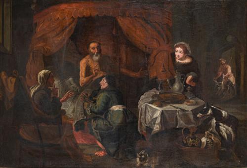WILLEM VAN HERP (Amberes, c. 1614-1677). Mediados del siglo