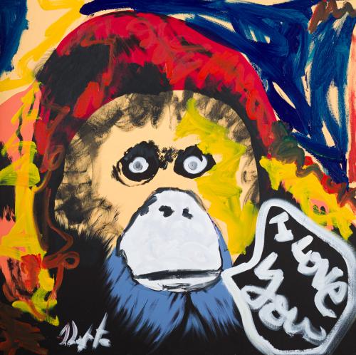 DOMINGO ZAPATA (Palma de Mallorca, 1974), Mono Warholl, Acr
