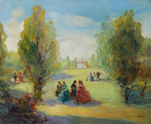 FRANCISCO POVO PEIRO (Valencia, 1879 - 1960), Sin título, Ó