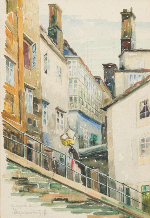 MIGUEL OURVANTZOFF  (San Petersburgo, 1897 - Madrid, 1980).