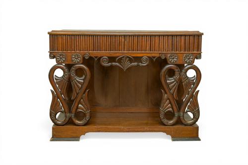 Consola alfonsina, España, c.1880En madera talladada, caj