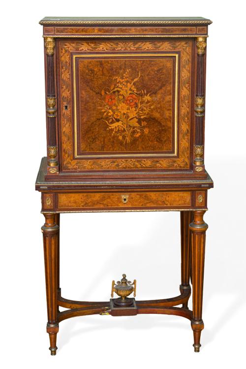 Bonheur de jour Napoleón III, Francia, c. 1870En madera c