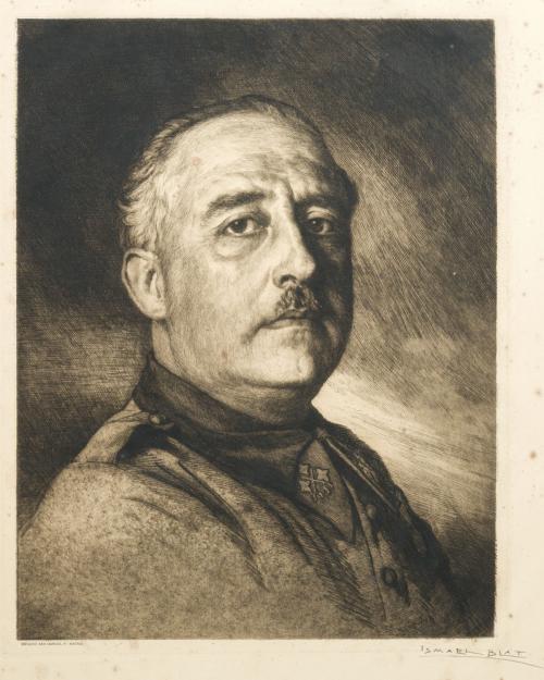 ISMAEL BLAT (Benimàmet,1901-1976), Retrato de Francisco Fra