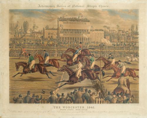 EDITORIAL ACKERMANN. 1842, Lote formado por 7 grabados de t