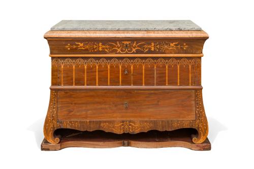 Cómoda isabelina, Mallorca, mediados s. XIXEn madera de n
