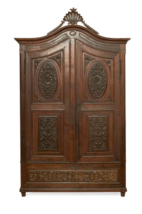 Armario de dos puertas en madera, mediados s. XXFrete org