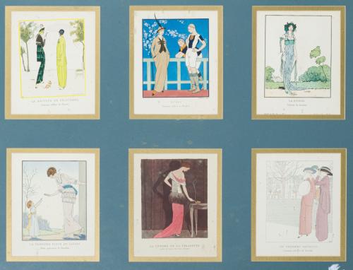 ESCUELA FRANCESA. Principios del siglo XX, Pareja de seis l
