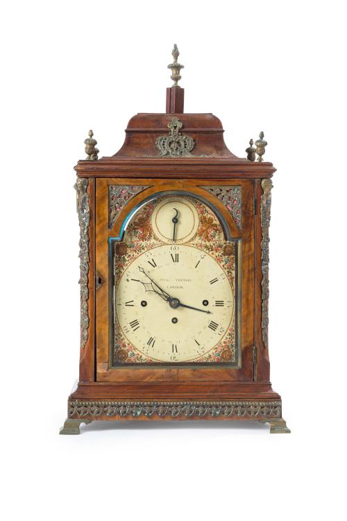 Reloj bracket georgiano, Inglaterra, c. 1770-1780.Caja en