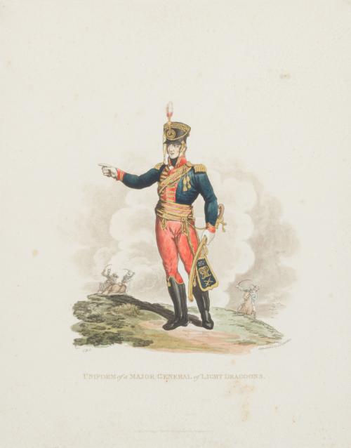 JOSEPH CONSTANTINE STADLER (1755 - 1828). 1815, Dos grabado