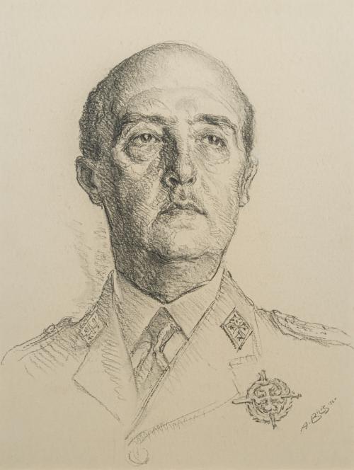 ANDRÉ ARON BILIS (Ucrania 1893 - Oporto, 1971), "Retrato mi