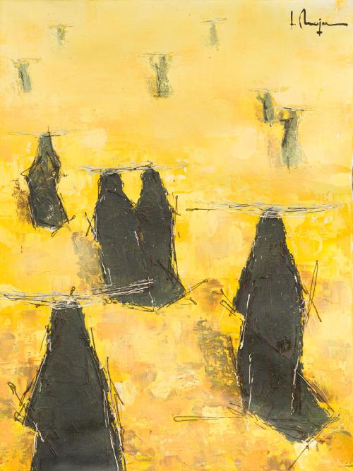 JOSE NOJA ORTEGA (Huelva,1938- Madrid, 2023), Paisaje amari