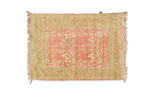 Alfombra española en lana, Fundación de Gremios, c. 1950C