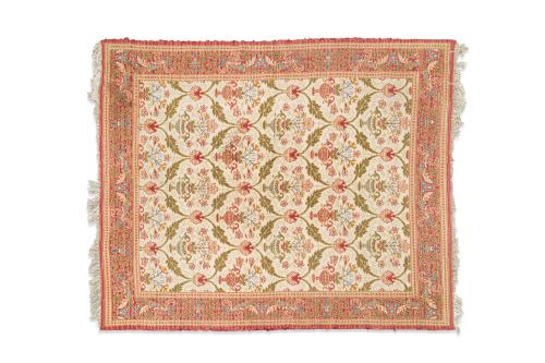 Alfombra española en lana diseño Cuenca, c. 1950Sobre cam