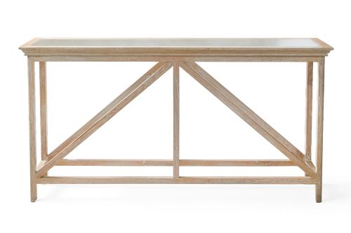 Juego compuesto por pareja de mesitas cuadradas en madera p