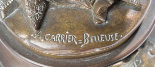 Albert-Ernest CARRIER-BELLEUSE (1824-1887)"La Liseuse"E