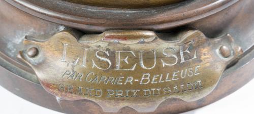 Albert-Ernest CARRIER-BELLEUSE (1824-1887)"La Liseuse"E